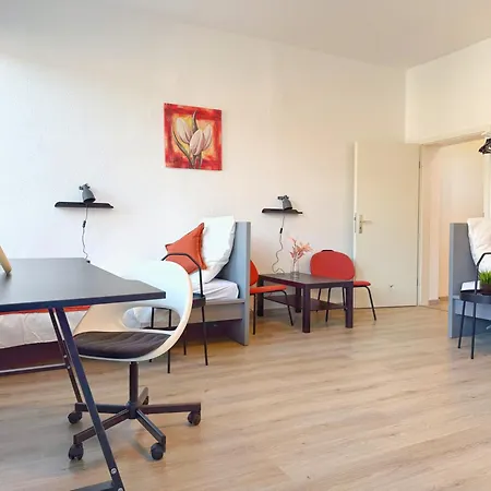 Ring-apartments Orange - 2 Og - Zentrale 1-sz Wohnung, Bis 4 Apartmán Gelsenkirchen
