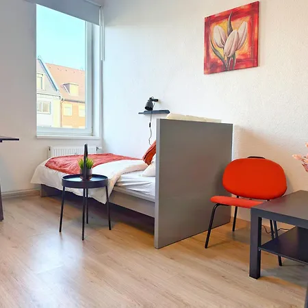 Ring-apartments Orange - 2 Og - Zentrale 1-sz Wohnung, Bis 4 * Gelsenkirchen
